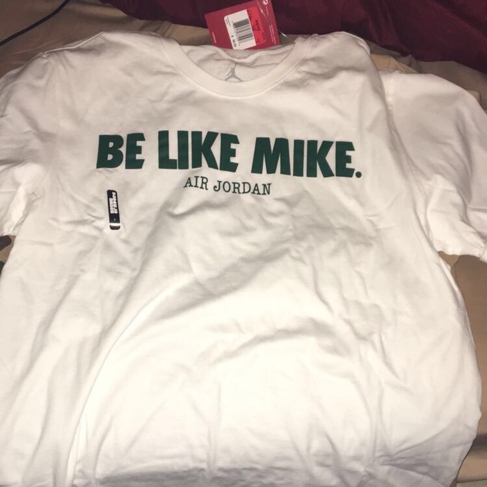 Air Jordan shirt.